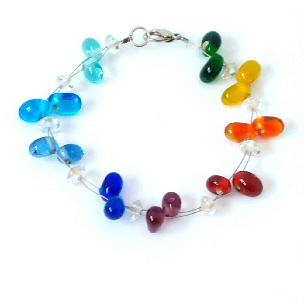 ✌️ Rainbow 🌈 Beads Braclet
